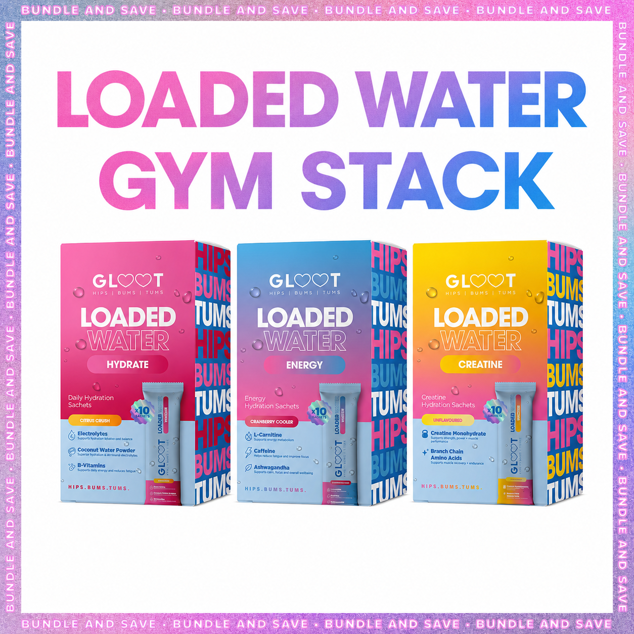 Loaded Water Gym Stack