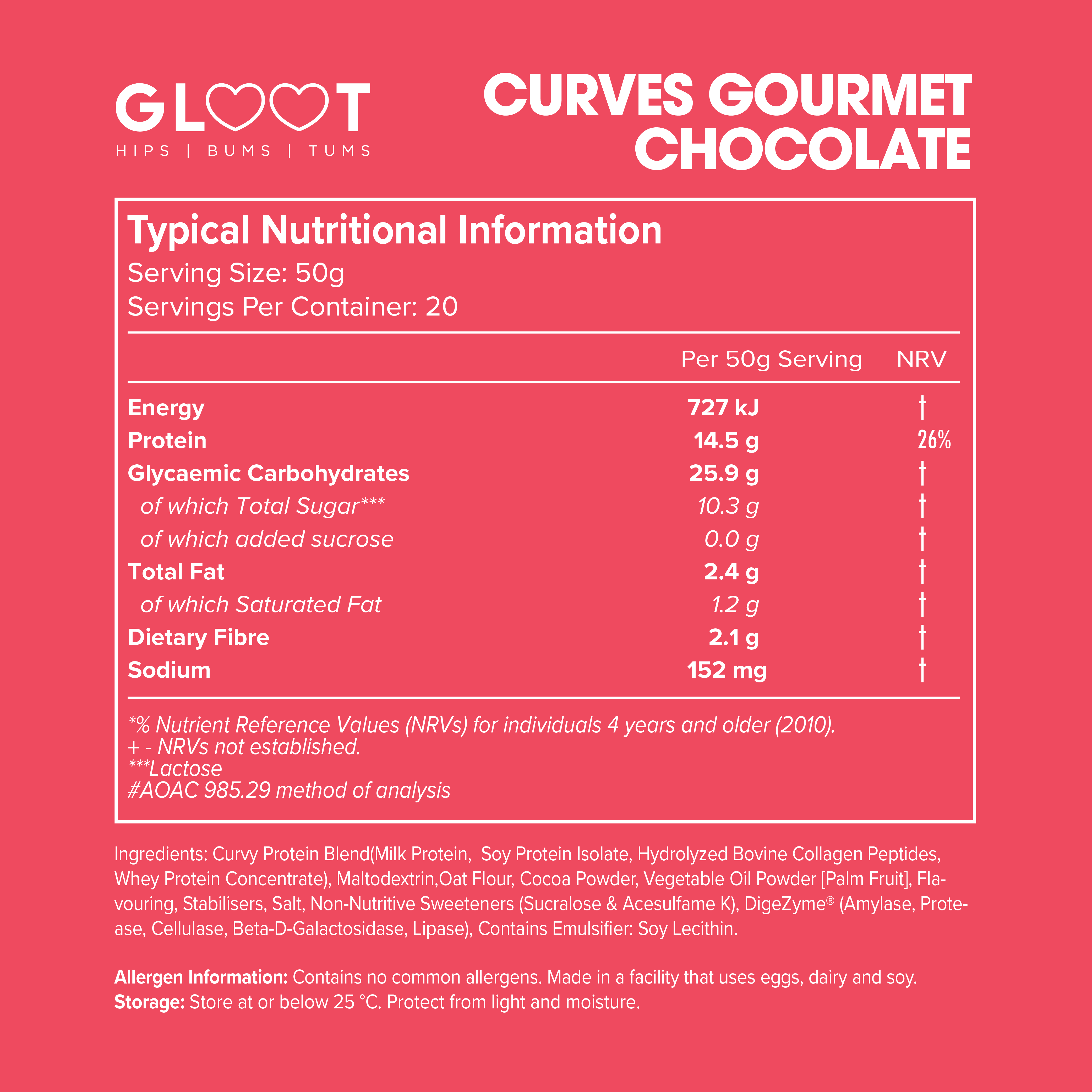 Curves Weight Gain Shake