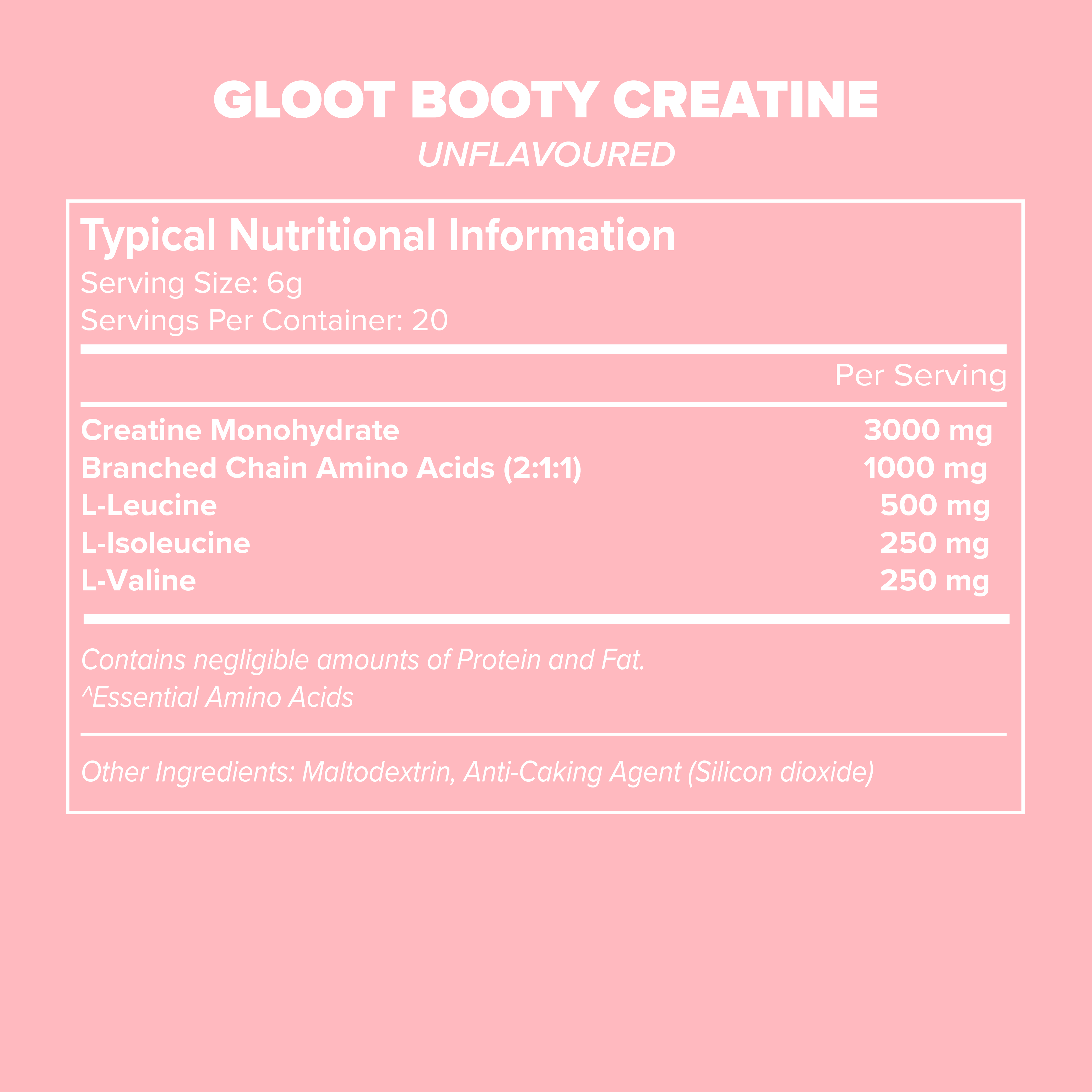 Booty Gain Creatine