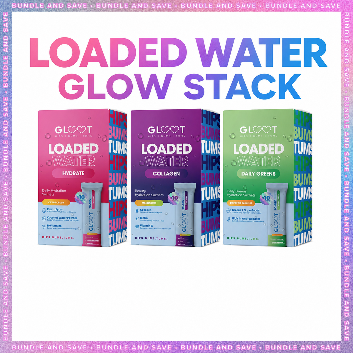 Loaded Water Glow Stack