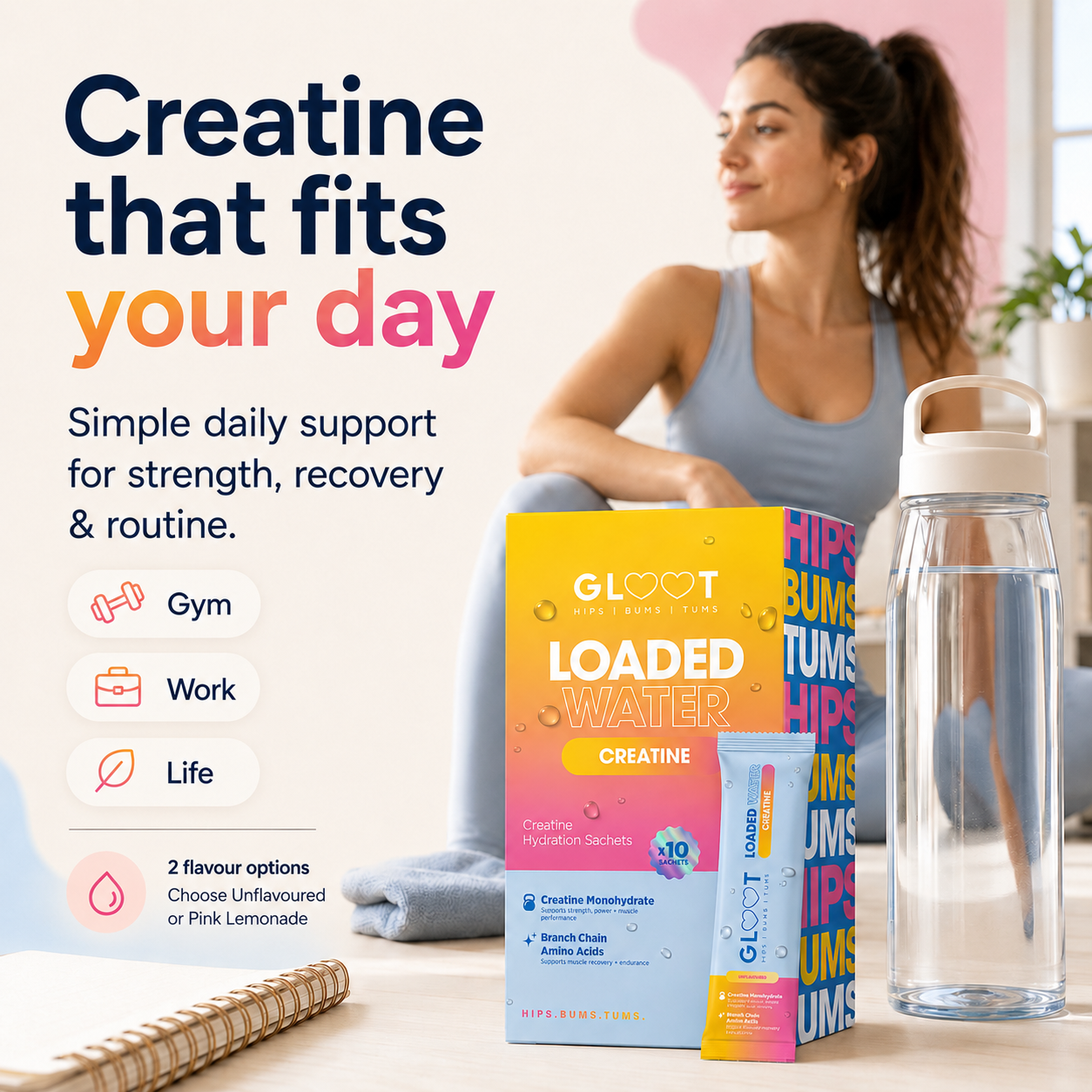 Loaded Water Creatine