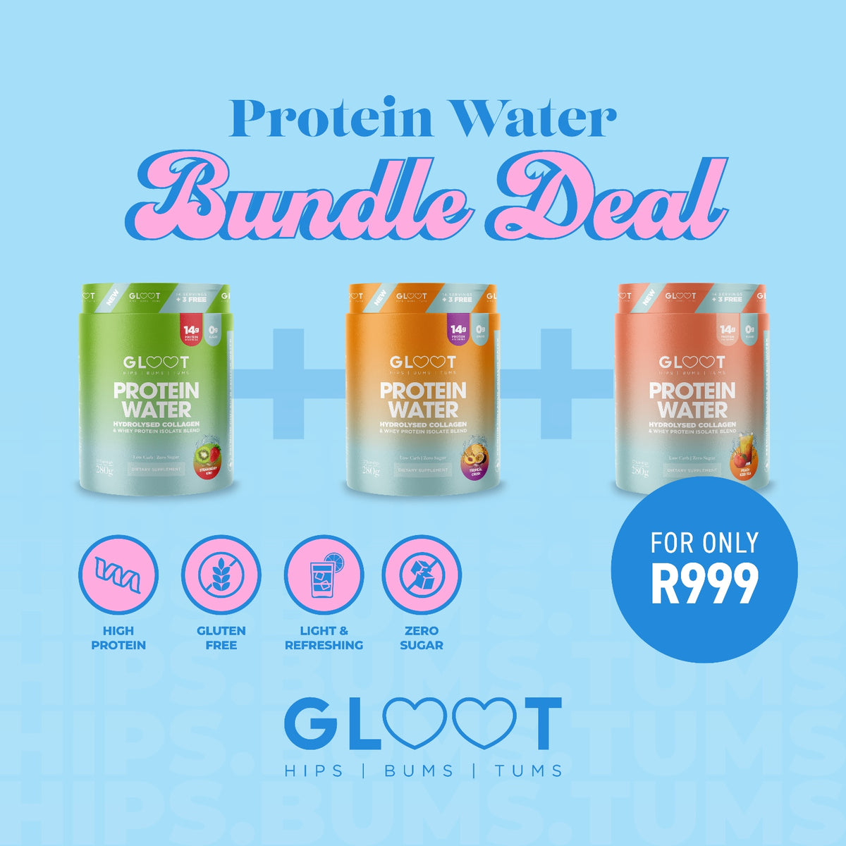 Protein Water Bundle Deal