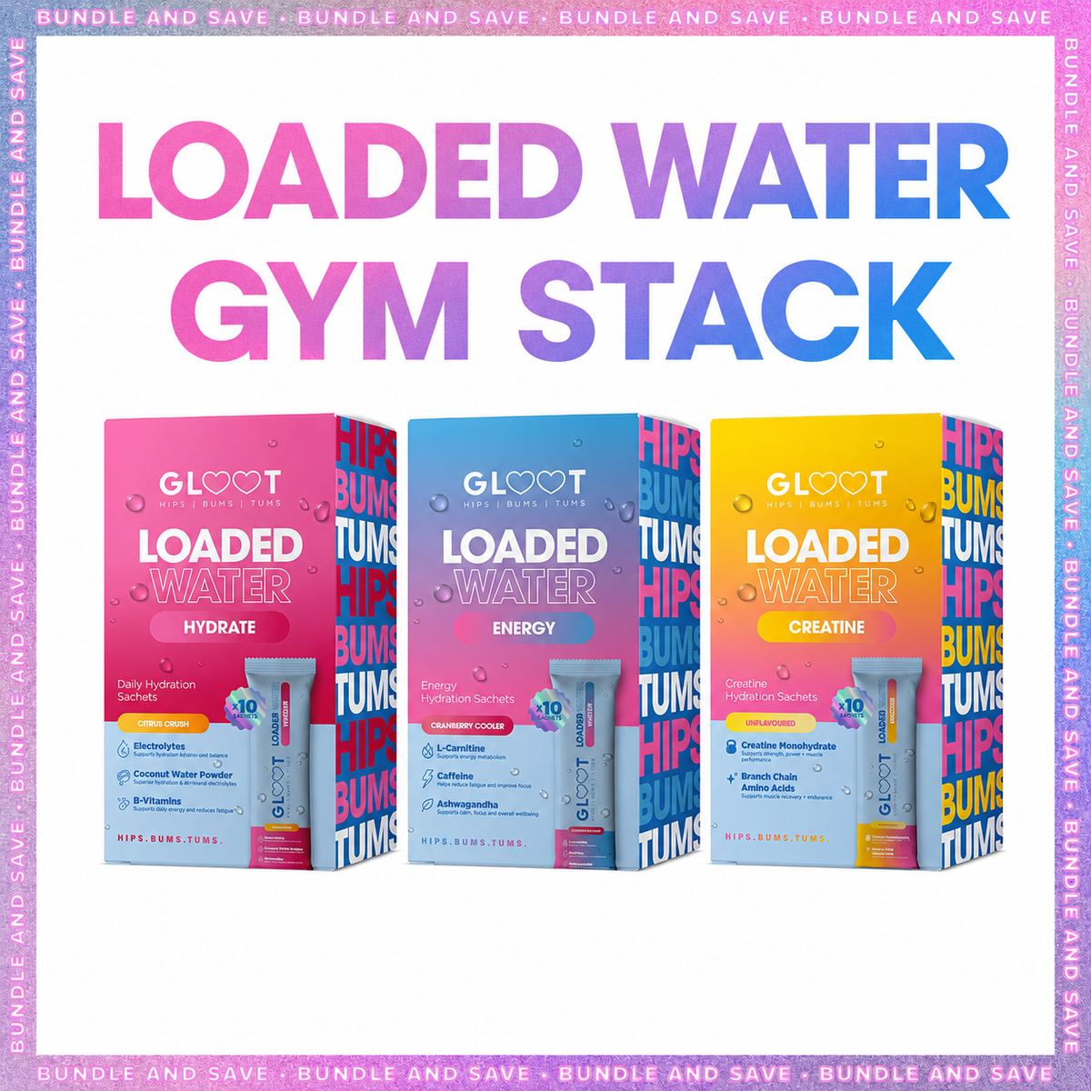 Loaded Water Gym Stack